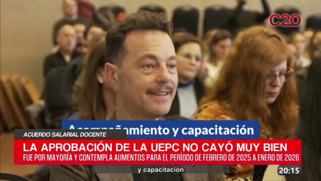 C20 Noticias | Acuerdo salarial docente – Matías Doffo