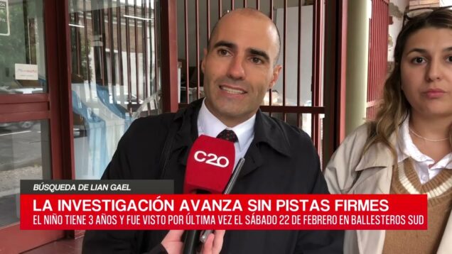C20 Noticias | Búsqueda de Lian Gael – Darío Baggini