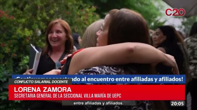C20 Noticias | Conflicto salarial docente – Lorena Zamora