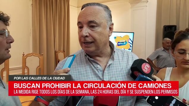 C20 Noticias | Desvío de tránsito pesado – Eduardo Accastello