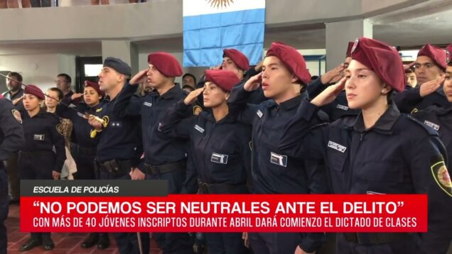 C20 Noticias | Escuela de policía – Eduardo Accastello