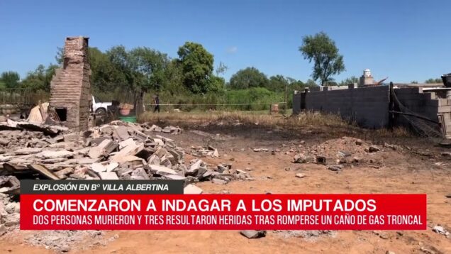 C20 Noticias | Explosión en B° Villa Albertina – René Bosio