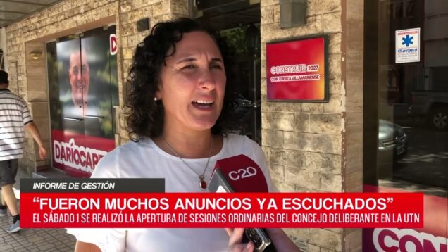 C20 Noticias | Informe de Gestión – Natalia González
