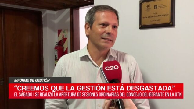 C20 Noticias | Infporme de gestión – Pablo Perret