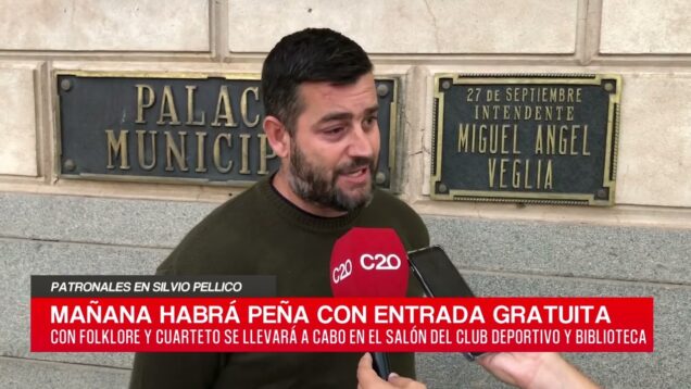 C20 Noticias | Patronales en Silvio Pellico – Federico Quiñones