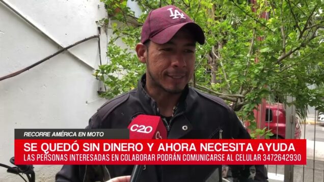 C20 Noticias | Recorre América en Moto – Edison González