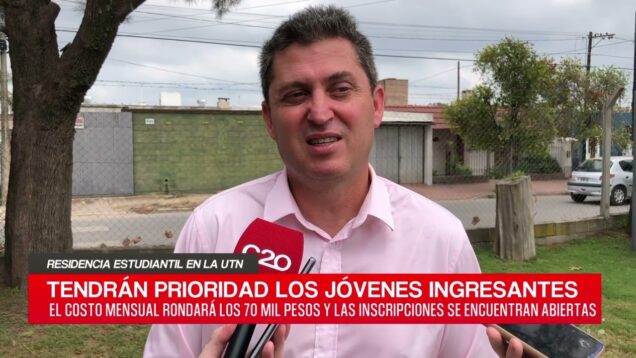 C20 Noticias | Residencia estudiantil en la UTN – Gaspar Cena