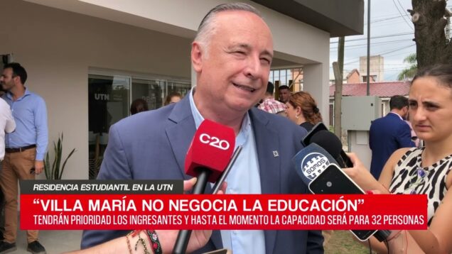 C20 Noticias | Residencia estudiantil en la UTN – Eduardo Accastello