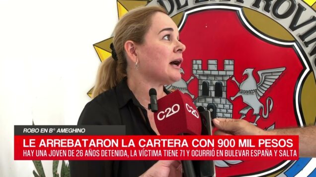 C20 Noticias | Robo en B° Ameghino – Silvia Maldonado