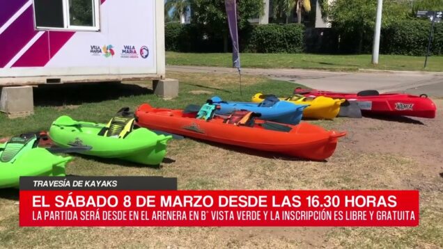 C20 Noticias | Travesías de Kayaks – Dino Gagliese y Luz Ladrón de Guevara