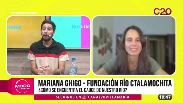 Modo Directo | Fundación Río Ctalamochita – Mariana Ghigo