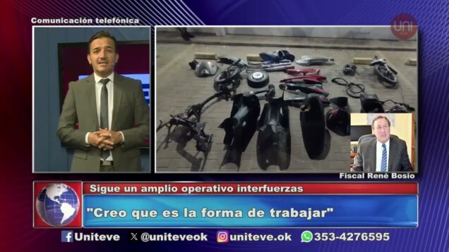 Uniteve Noticias | Allanamientos y detenidos en un operativo interfuerza