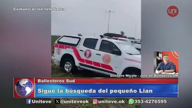 Uniteve Noticias | Bomberos locales presentes en la búsqueda de Lian