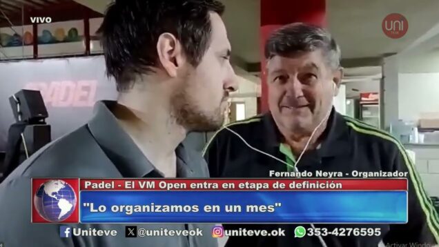 Uniteve Noticias | El VM Open entra en etapa de definición