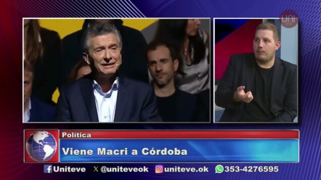Uniteve Noticias | Mauricio Macri visita Córdoba y desde el PRO le piden reunirse