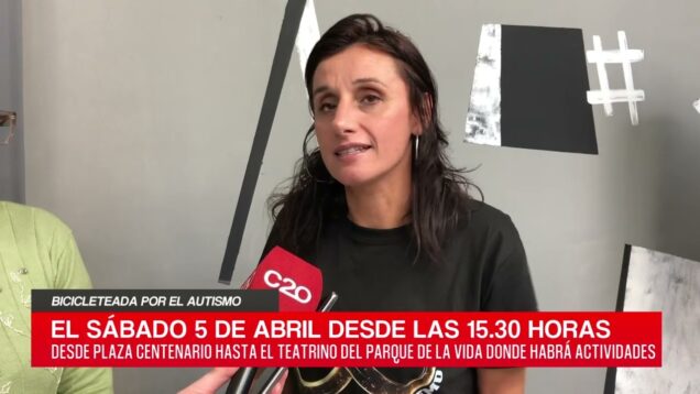 C20 Noticias | Bicicleteada por el autismo – Patricia Juncos y Gabriela Toloza