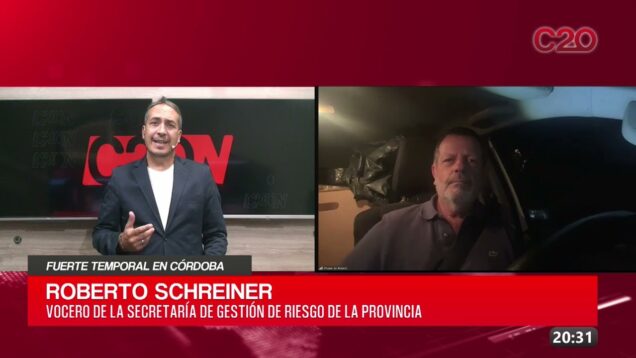 C20 Noticias | Fuerte temporal en Córdoba – Roberto Schreiner