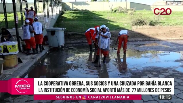 C20 Noticias | La cooperativa obrera, sus socios y una cruzada por Bahía Blanca