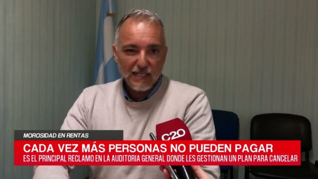 C20 Noticias | Morosidad en Rentas – Rafael Sachetto