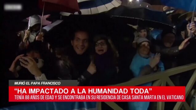 C20 Noticias | Murió el Papa Francisco – Alberto Bustamante