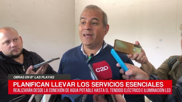 C20 Noticias | Obras en B° Las Playas – Ángel Quaglia