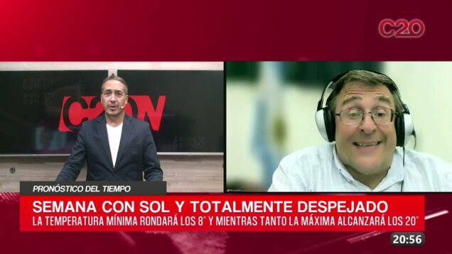 C20 Noticias | Pronóstico del tiempo – Hernán Allasia