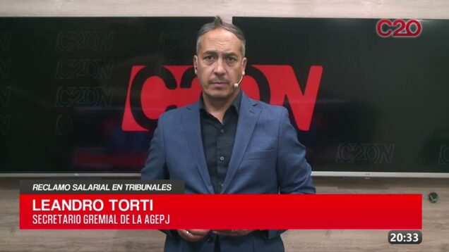C20 Noticias | Reclamo salarial en tribunales – Leandro Torti