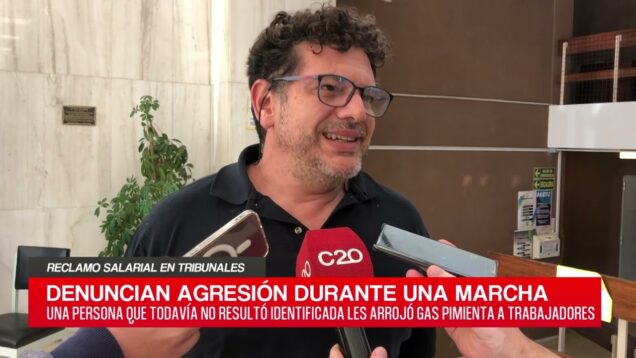 C20 Noticias | Reclamo salarial en tribnales – Rafael Rodríguez Tissera