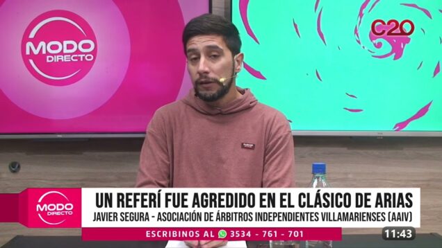 Modo Directo | Asociación de Árbitros Independientes Villamarienses – Javier Segura