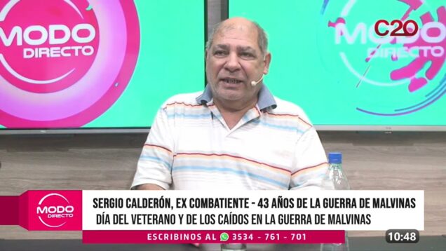 Modo Directo | Día del veterano y de los caídos – Sergio Calderón