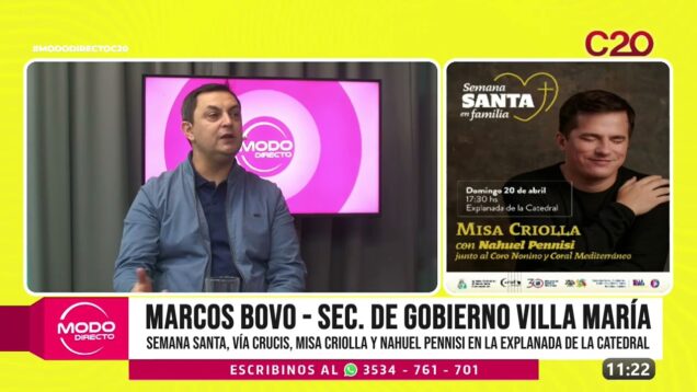Modo Directo | Semana Santa – Marcos Bovo