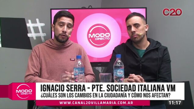 Modo Directo | Sociedad Italiana VM – Ignacio Serra