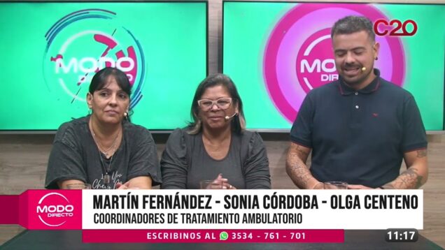Modo Directo | Tratamiento Ambulatorio – Martín Fernández, Sonia Córdoba y Olga Centeno