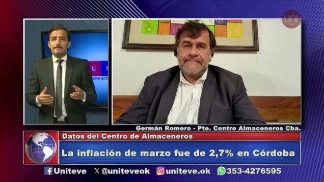 Uniteve Noticias | Córdoba: la inflación de marzo fue la más alta del año