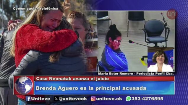 Uniteve Noticias | Juicio caso Neonatal: la enfermera volvió a decir que es inocente