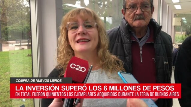 C20 Noticias | Adela Guirardelli – Anabella Gill – Compra de nuevos libros