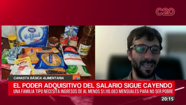 C20 Noticias | Canasta básica alimentaria – Gerardo Sánchez