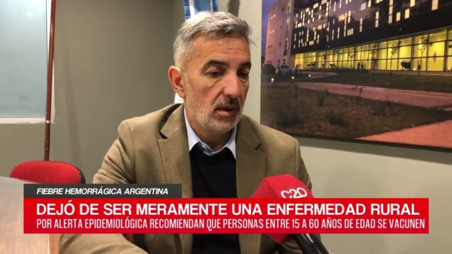 C20 Noticias | Fiebre hemorrágica Argentina – Darío Quinodoz