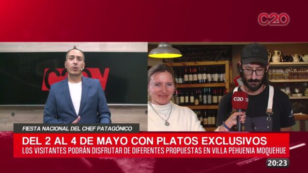 C20 Noticias | Fiesta nacional del chef patagónico – Celina Barchiesi