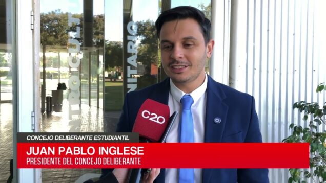 C20 Noticias | Juan Pablo Inglese – Concejo Deliberante Estudiantil