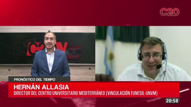 C20 Noticias | Pronóstico del tiempo – Hernán Allasia