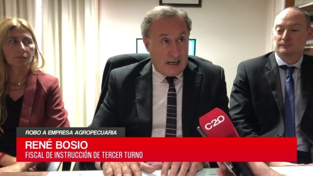 C20 Noticias | Robo a empresa agropecuaria – René Bosio