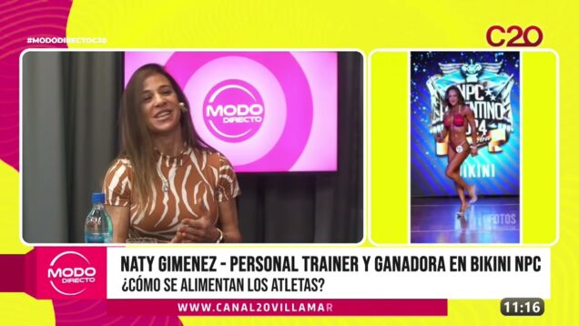 Modo Directo | ¿Como se alimentan los atletas? – Naty Giménez