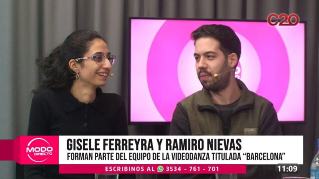 Modo Directo | Gisele Ferreyra y Ramiro Nievas – “Barcelona”: Una videodanza internacional