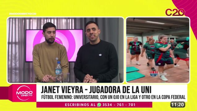 Modo Directo | Janet Vieyra – Universitario, con un ojo en la liga y otro en la copa federal
