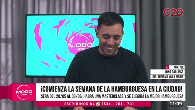 Modo Directo | Semana de la Hamburguesa – Dino Gagliese