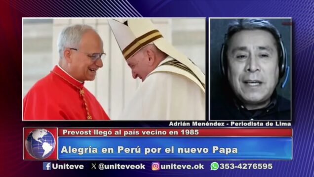 Uniteve Noticias | Alegría en Perú por el nuevo Papa