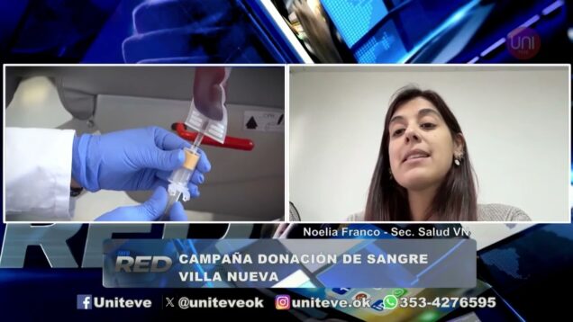 Uniteve Noticias | Campaña de donación de sangre en Villa Nueva