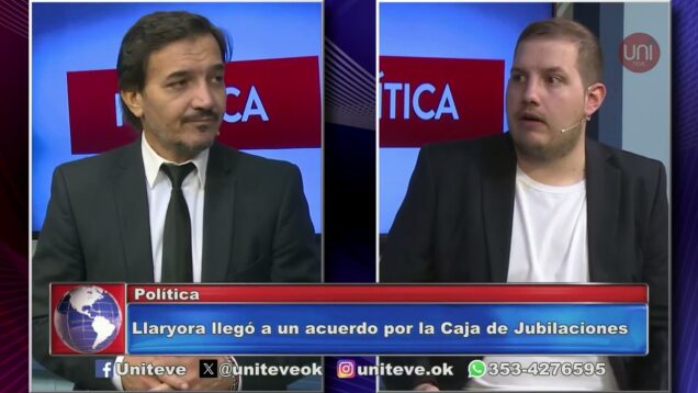 Uniteve Noticias | Llaryora volvió a la Corte por la Caja de Jubilaciones