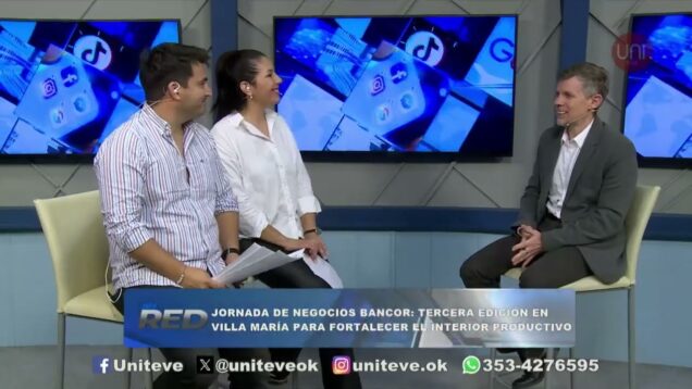 Uniteve Noticias | Más de 100 empresarios villamarienses participaron de la Jornada de Negocios Bancor